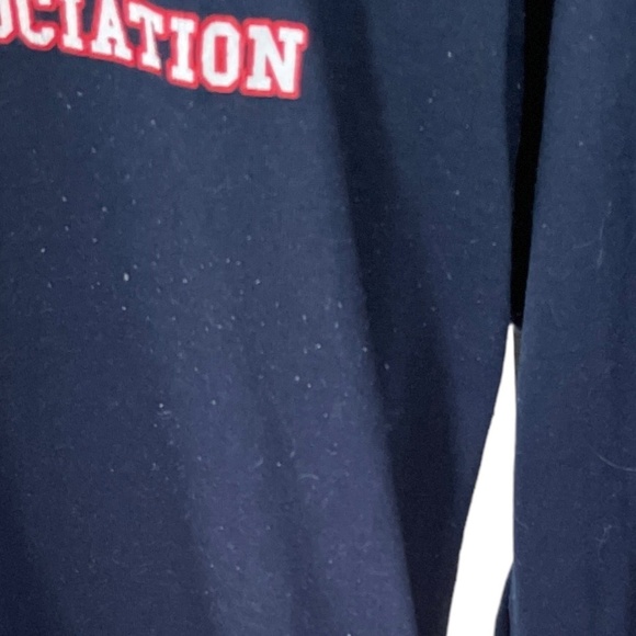 Gildan Duquesne University Physical Therapy Crew Neck Long Sleeve Shirt Navy - Picture 4 of 5